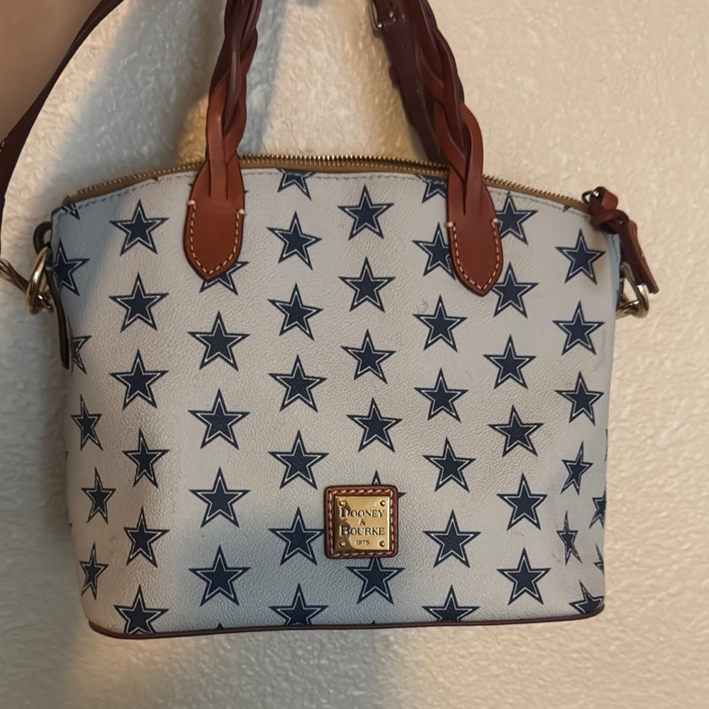 Dooney & Bourke Blue Star Patterned Women's Bag